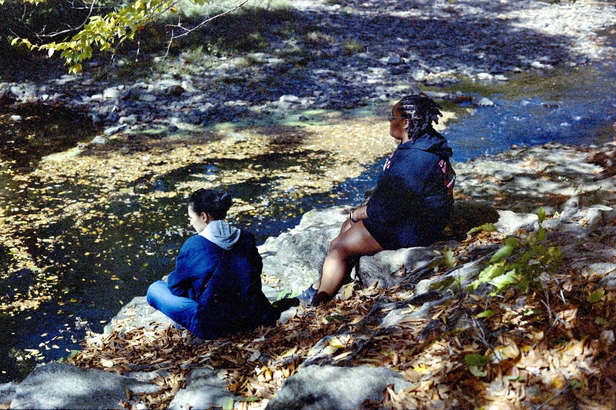 Hiking in the Wisahickon, Philadelphia, PA, Fall 2024