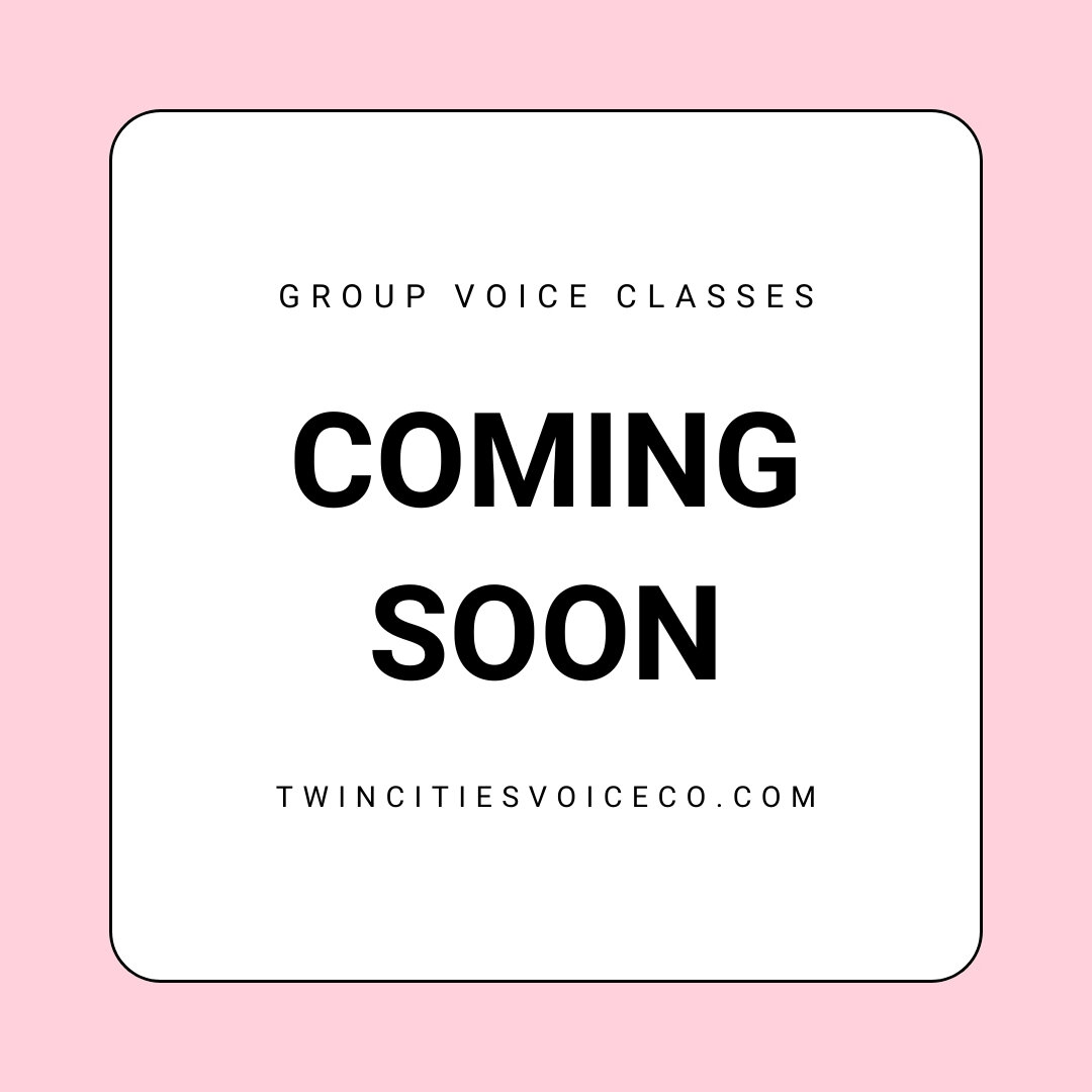 Get ready to free your voice! Group voice classes starting this February. Link in bio.