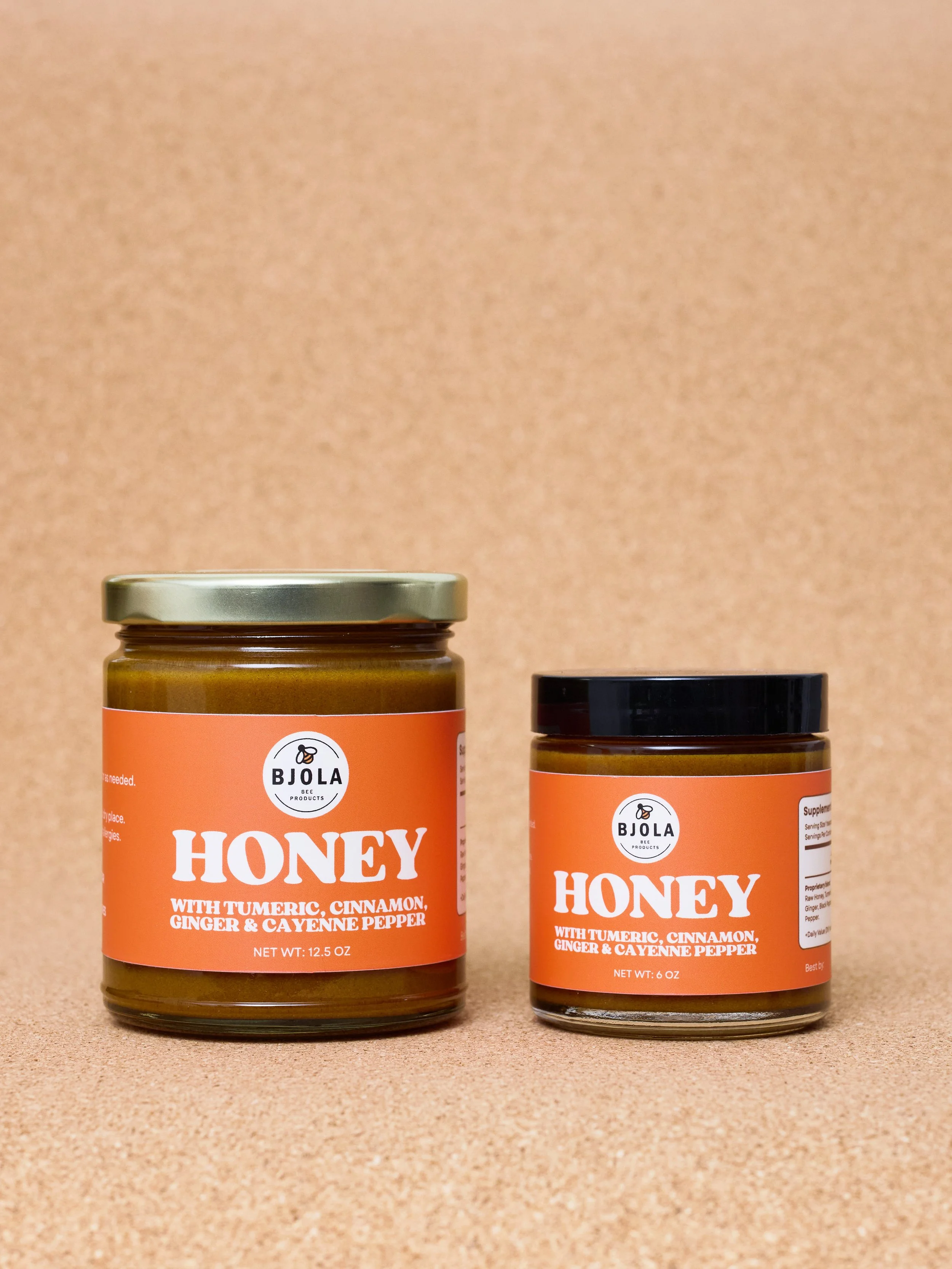 RAW HONEY WITH TURMERIC, CINNAMON, GINGER, AND CAYENNE PEPPER