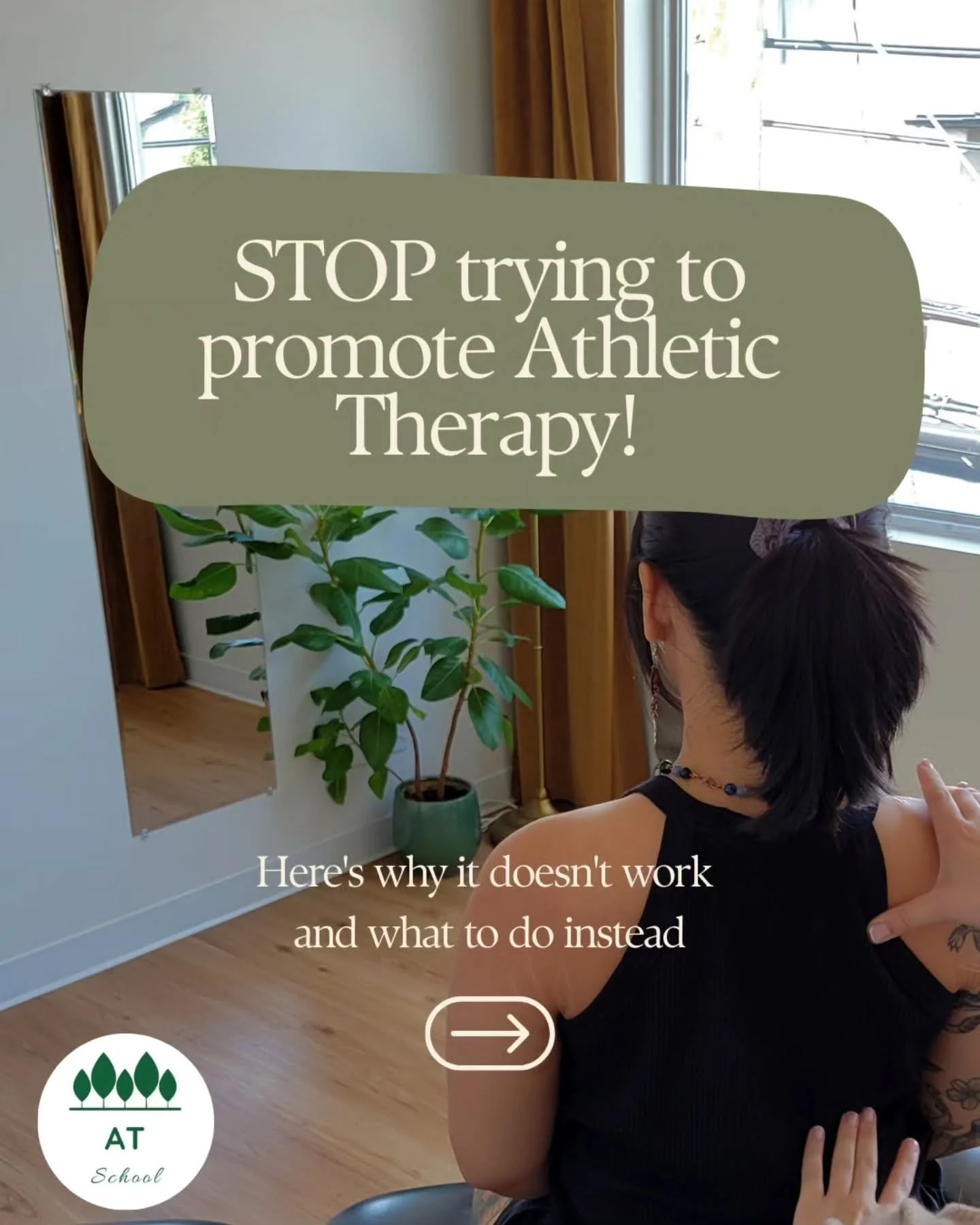 One of the biggest things I hear when talking to you guys on this page is &quot;there isn't a demand for AT&quot; or &quot;There's a lack of awareness&quot;. 
And I think- &quot;so, what!?&quot; 
Do you think if there is better awareness that your ph