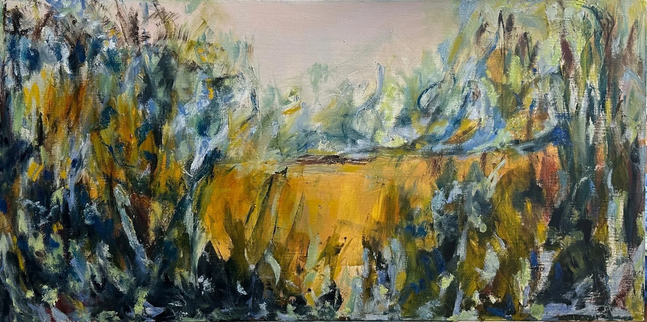 No Unsacred Places
18 x 36"
Oil on Canvas