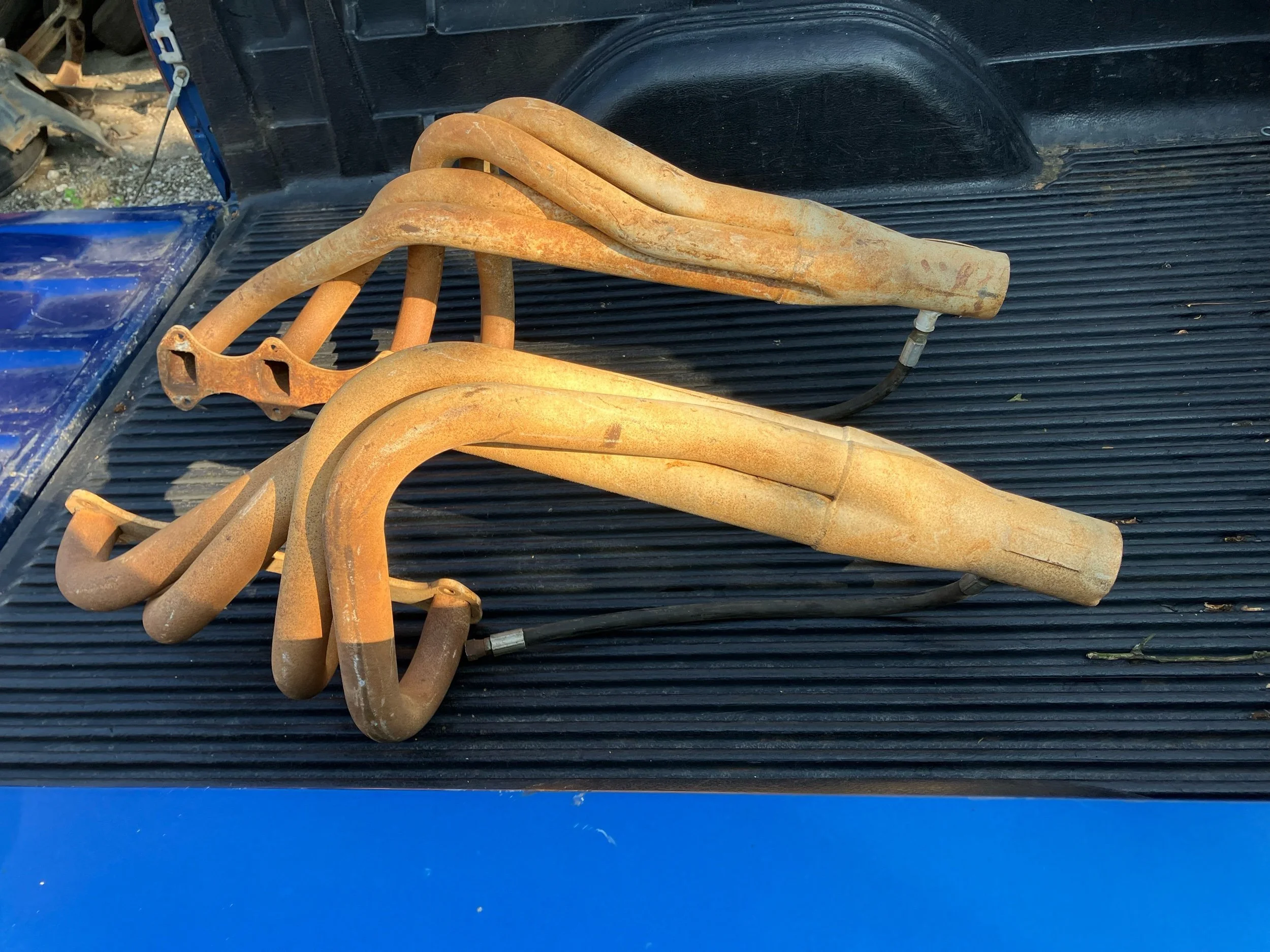FE Ford Bassett marine headers