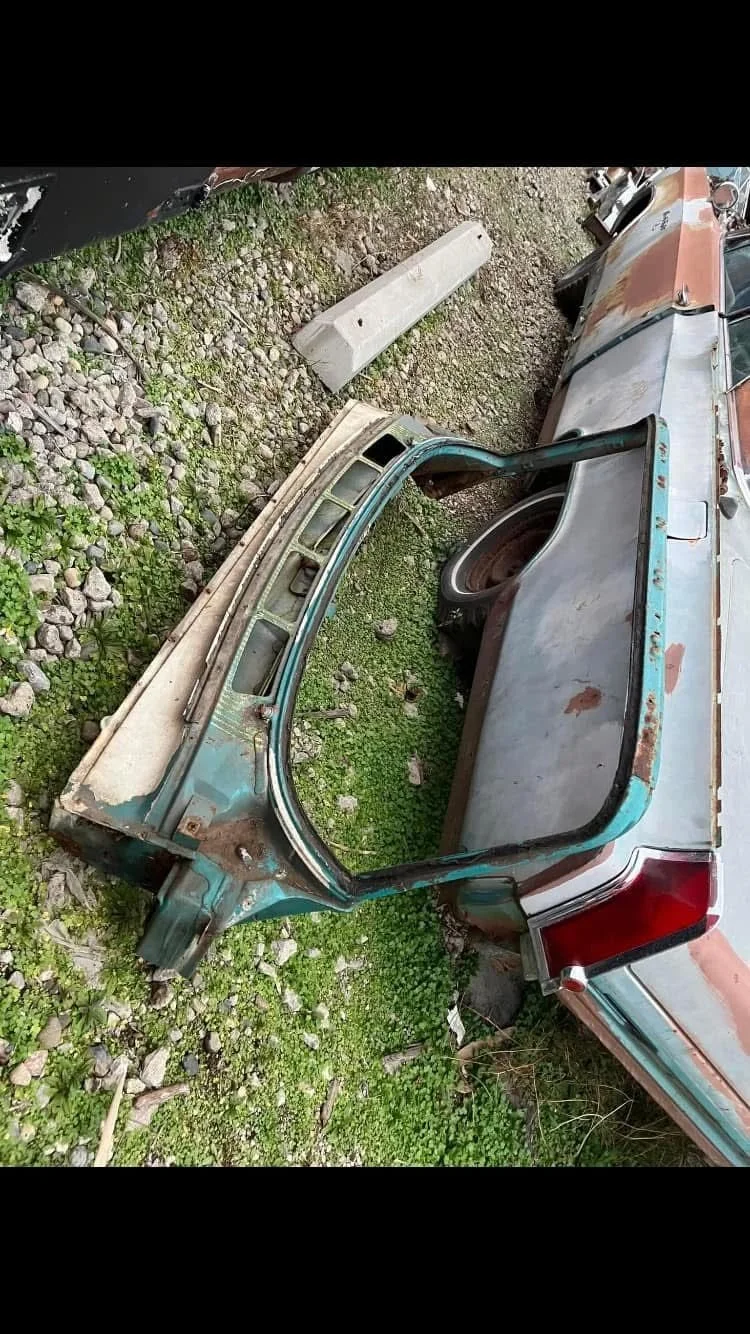 (ASK ABOUT THIS PART) 1960 Ford Sunliner Convertible Ford windshield frame