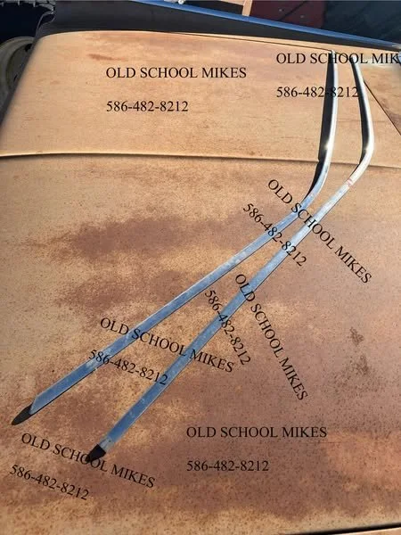 (OVERSIZED EMAIL OR CALL ABOUT THIS ITEM) 1963-1/2 1964 Ford Galaxie drip rail trim