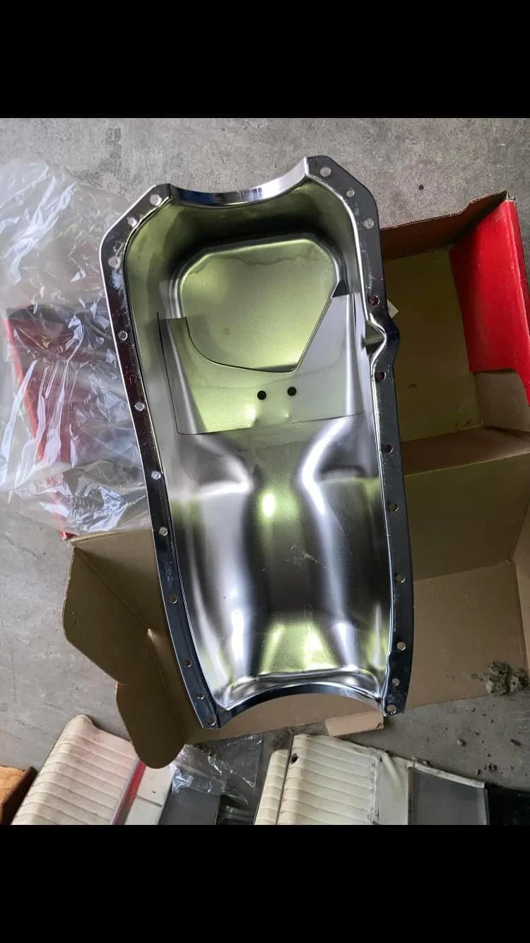 1964-1980 Oldsmobile 330-455 chrome oil pan