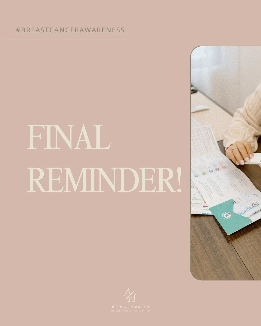 Breast cancer prevention isn&rsquo;t about perfection.
It&rsquo;s about connection &mdash; with your body, your food, and your intuition.

💗 Eat real food
💗 Test, don&rsquo;t guess
💗 Support detox pathways
💗 Manage stress daily
💗 Ditch toxins
💗