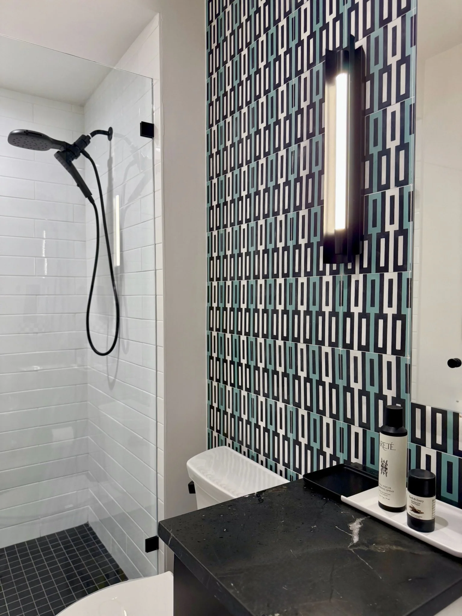 Owen’s Custom Art – A glowing tribute to Kobe Bryant, this commissioned Michael McPheeters piece comes alive with LED lighting that illuminates parts of the composition.
Reid’s Custom Art – Reid’s mural blends his favorite things into one dynamic pie