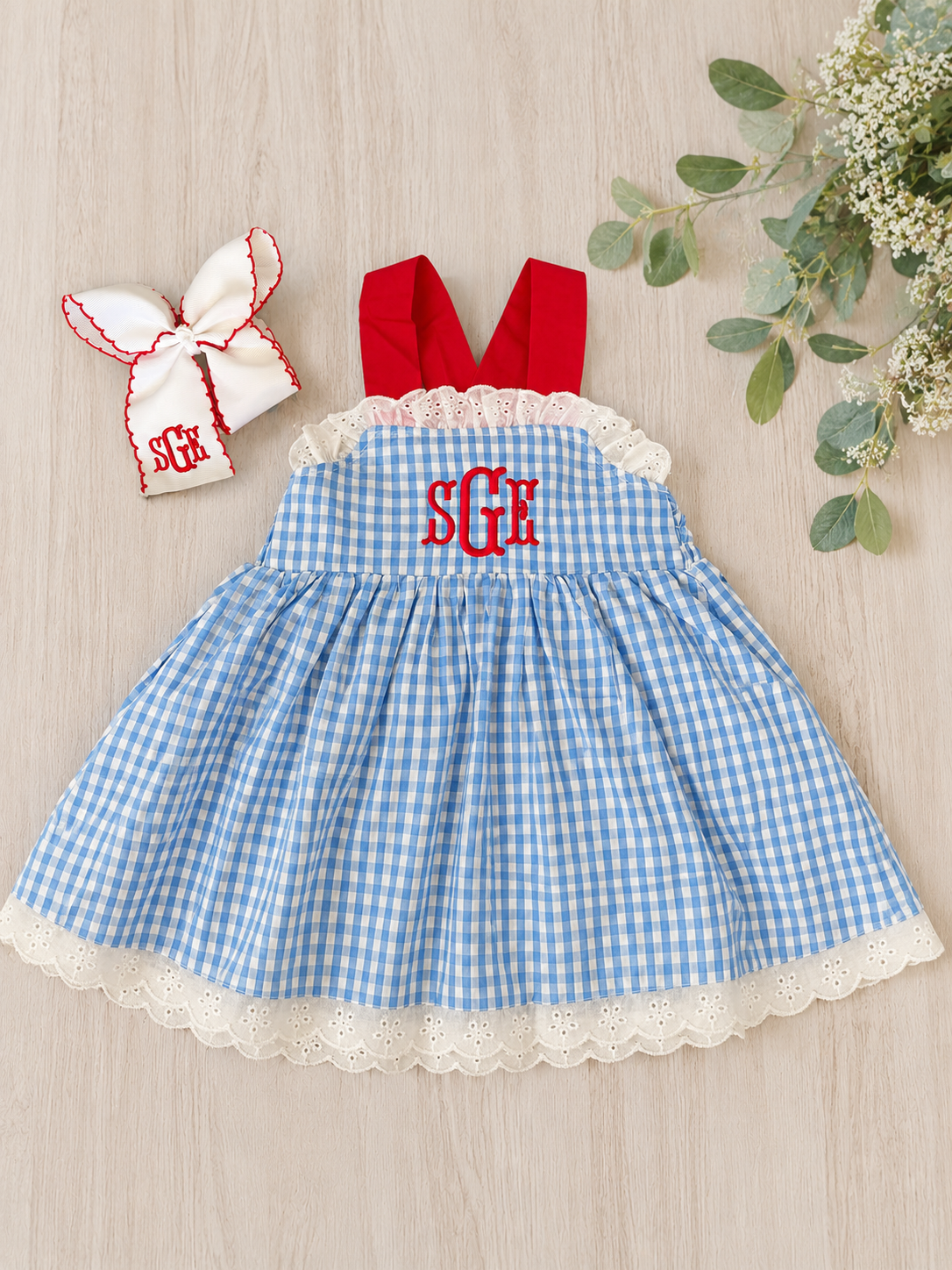 Sweet Liberty Gingham Dress