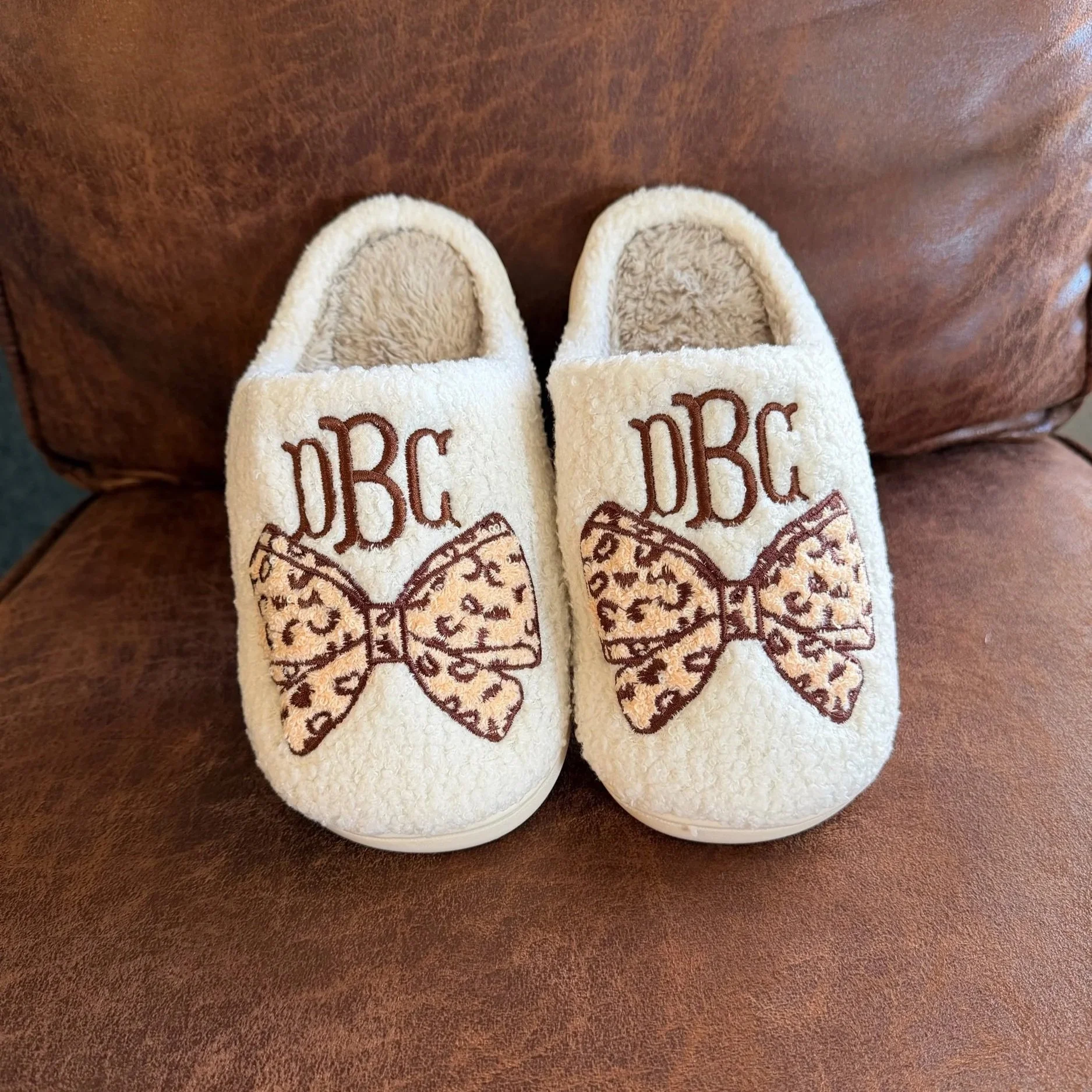 Monogram Home Slippers