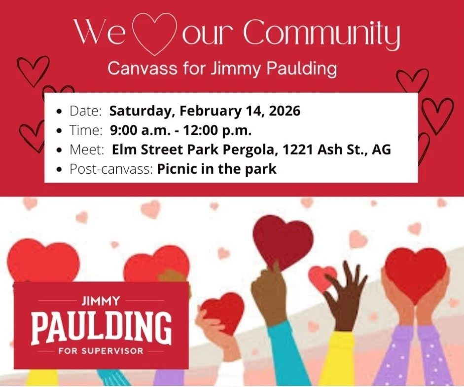 Canvass for Jimmy Paulding 
