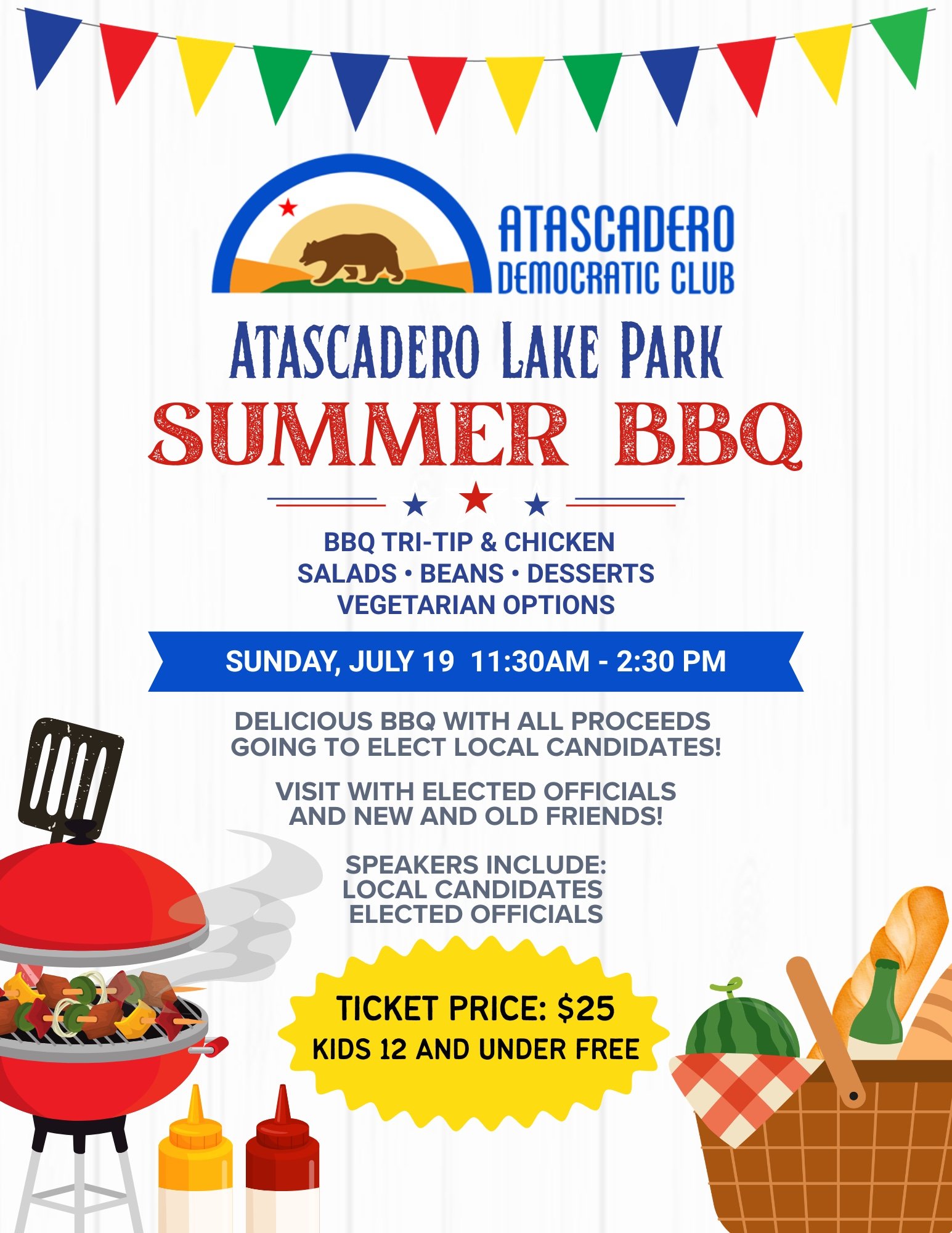 Atascadero Democratic Club Summer BBQ