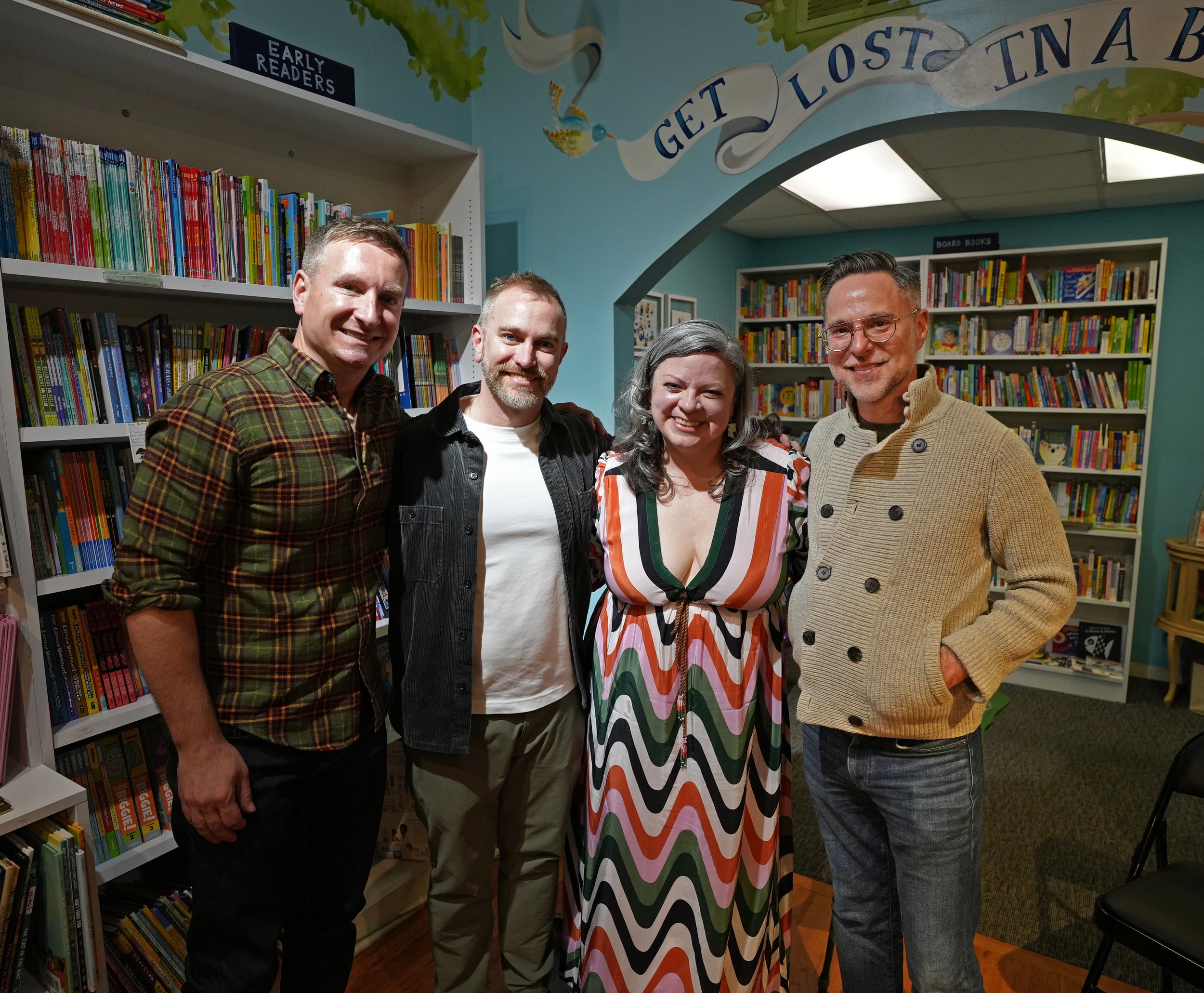 I got by with a little help from my friends: some brief highlights from book tour