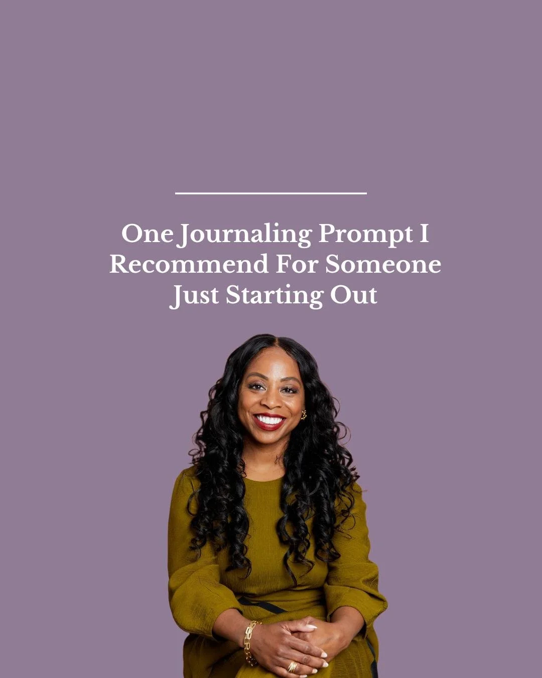 If you're wanting to jump into journaling, but don't know where to start, this is a great place. ✍️ 

This prompt forces us to reflect on the acts we've done for ourselves rather than the experiences we've had, and more importantly, can be an excelle