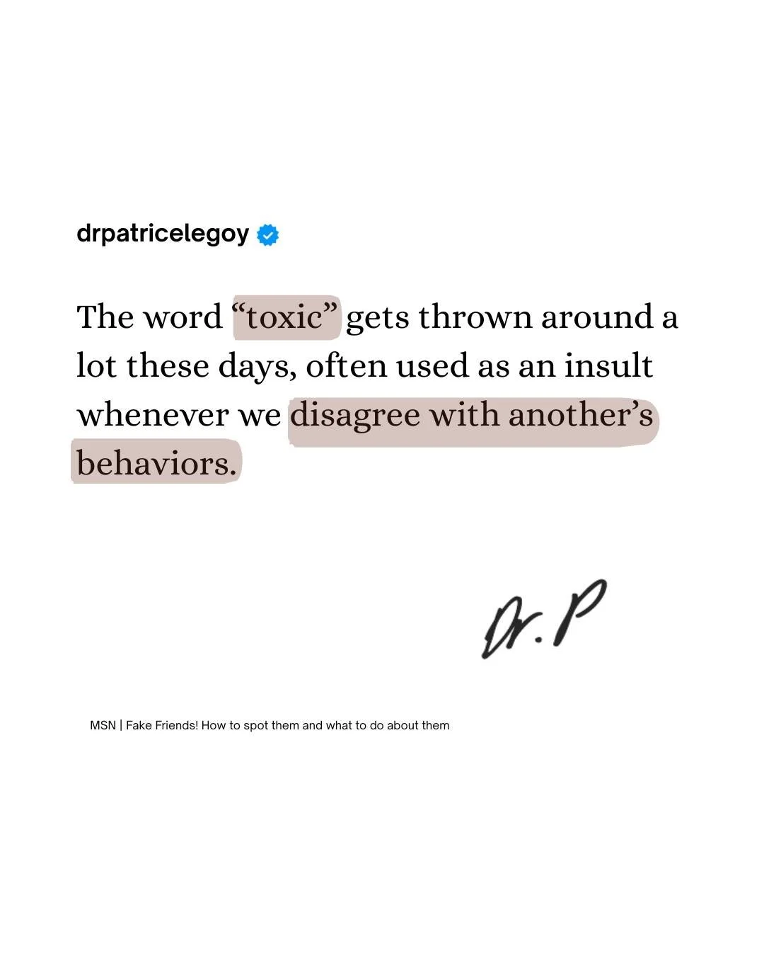 Toxicity isn&rsquo;t just something we talk about in romantic relationships - it also shows up in friendships. 💭

Friendships can hold unhealthy patterns too, and I hope this brings some clarity to those that may be unsure of how to navigate these d