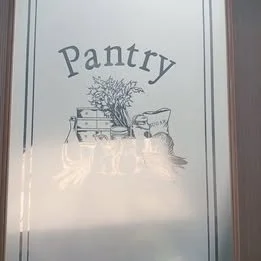 Etched Pantry Doors - 28", 30" and 32" Wide