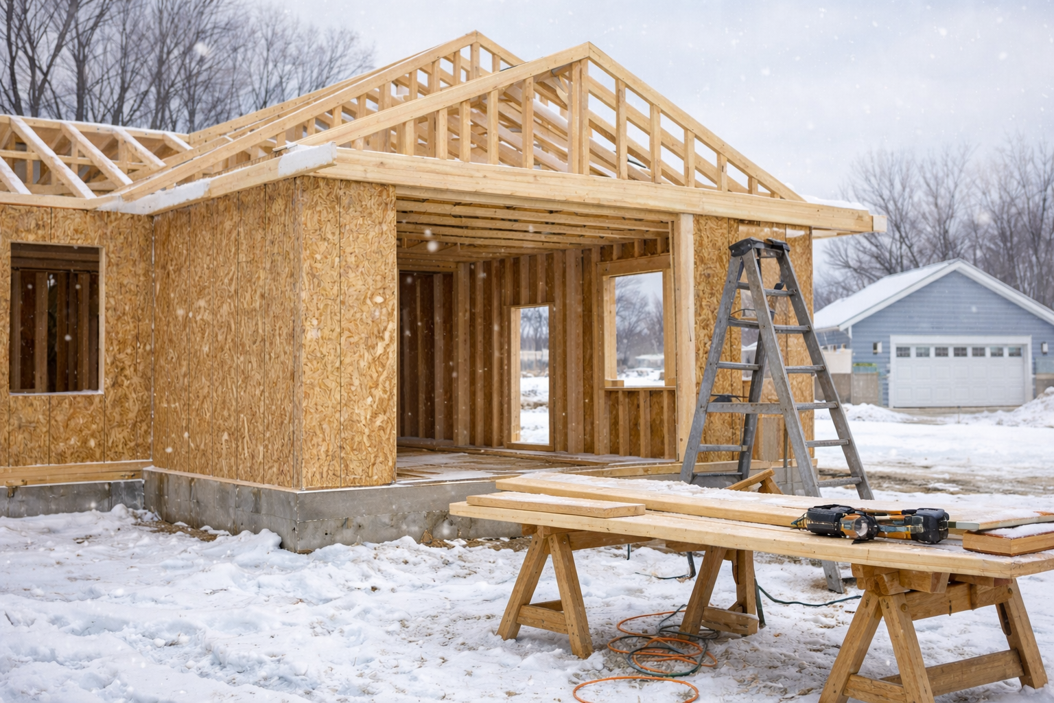 Building Through a Wisconsin Winter: Materials That Hold Up When It Counts