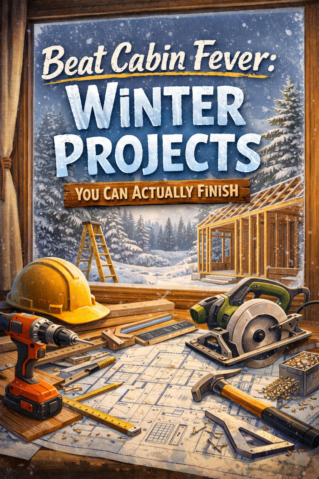 Beat Cabin Fever: Winter Projects You Can Actually Finish