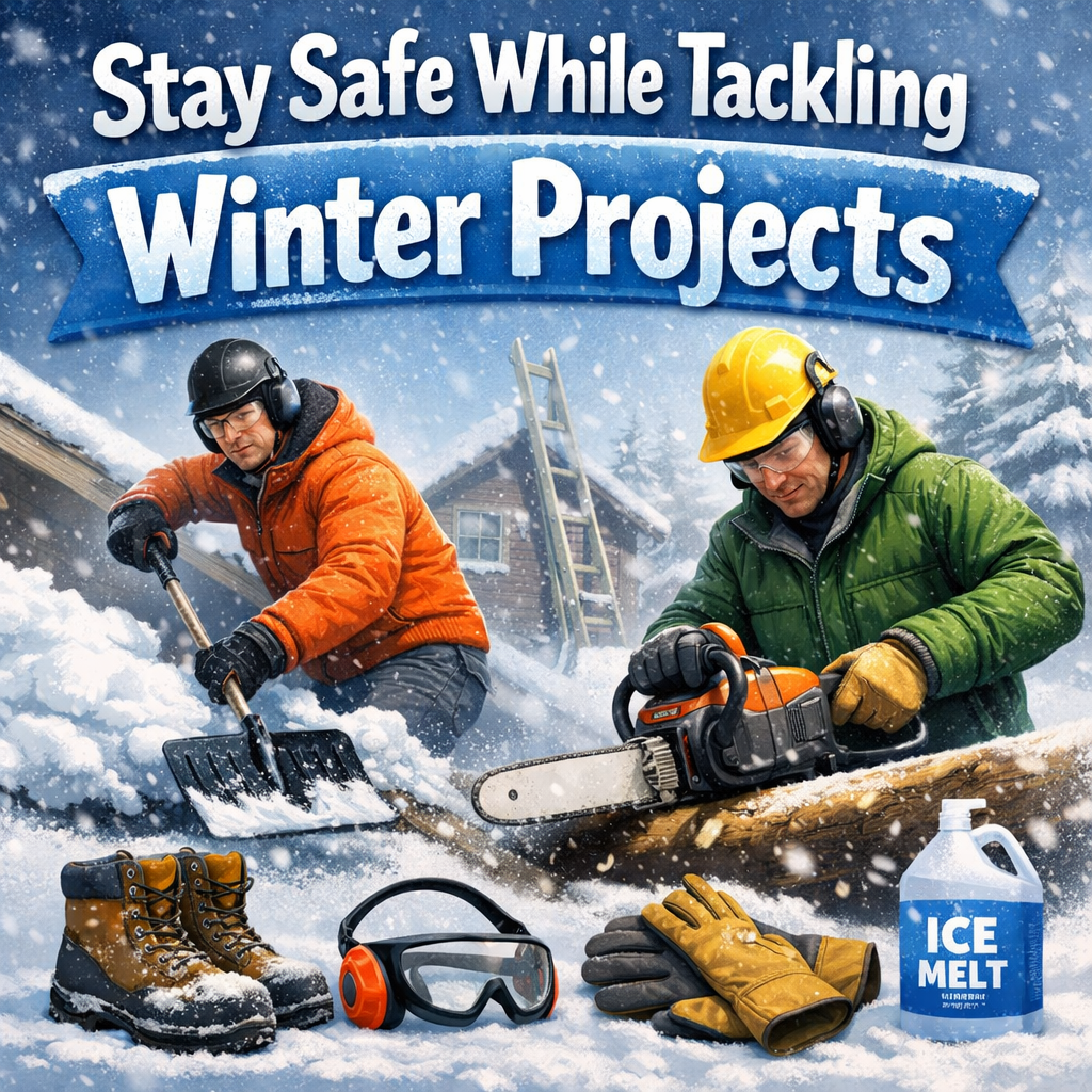 Stay Safe While Tackling Winter Projects