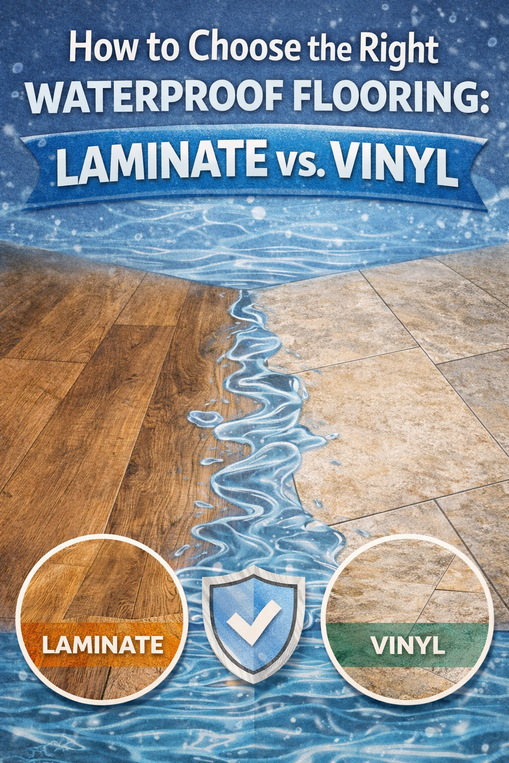 How to Choose the Right Waterproof Flooring: Laminate vs. Vinyl