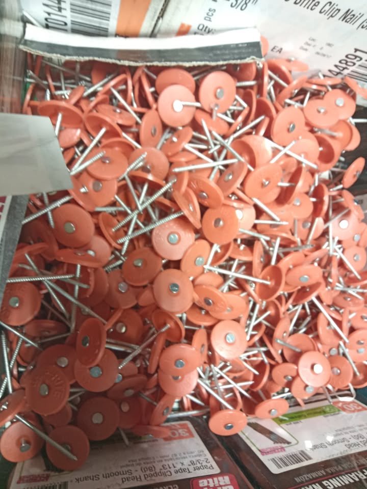 2" Plastic Cap Nails