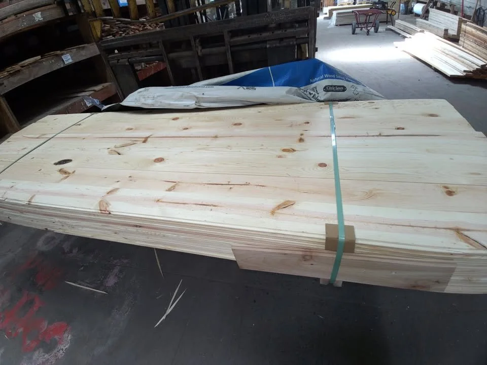 6" End Match Pine Tongue & Groove Car Siding