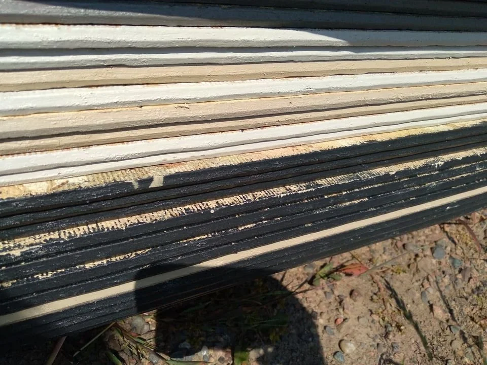 Lap Siding 8" x 16' - Various colors available mixed throughout each bunk, we do not sort them out. They are all primed so will need to be repainted. Available at our Boyd and Menomonie store $10 per board. (low quantity on hand) (sold out in Menomon