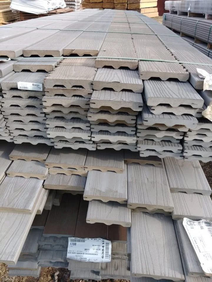 Gray Composite Deck Boards