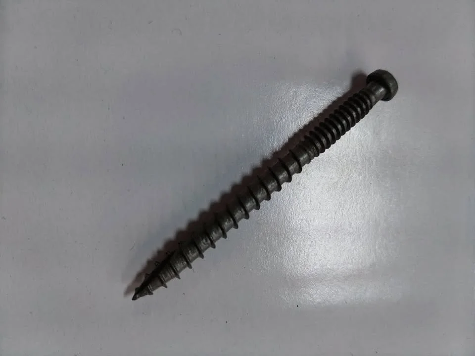 Gray & Brown Composite Deck Screws 2 1/2" Long
