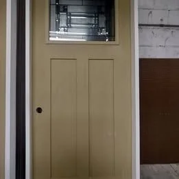 36" Ext. Door 1/4 Glass 6" Jamb Inswing Door