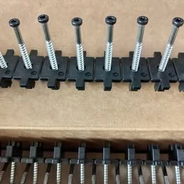 Hidden clip system for composite decking!! $80 per box, covers about 100' square feet of decking. Works for the composite decking we sell - available at both Boyd & Menomonie stores.