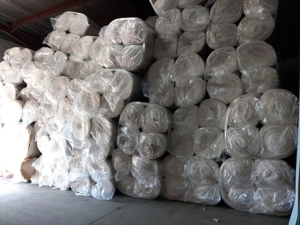 r19 Insulation - 3' wide x 50' long x 6" thick. $40 per roll, unfaced. Located in both Boyd & Menomonie stores!