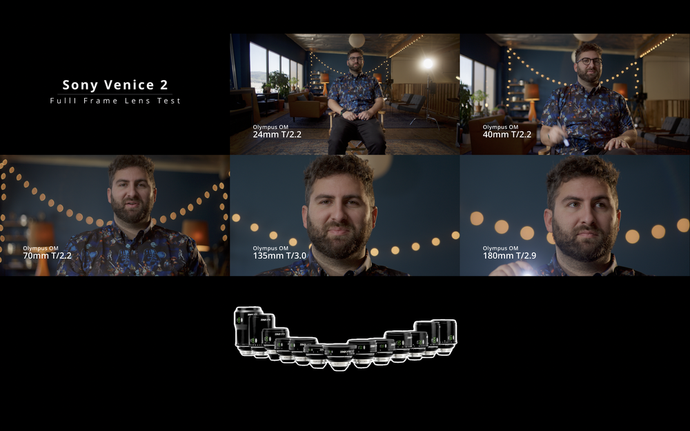 Sony Venice 2 - Zero Optik Olympus OM - Full Frame Lens Test
