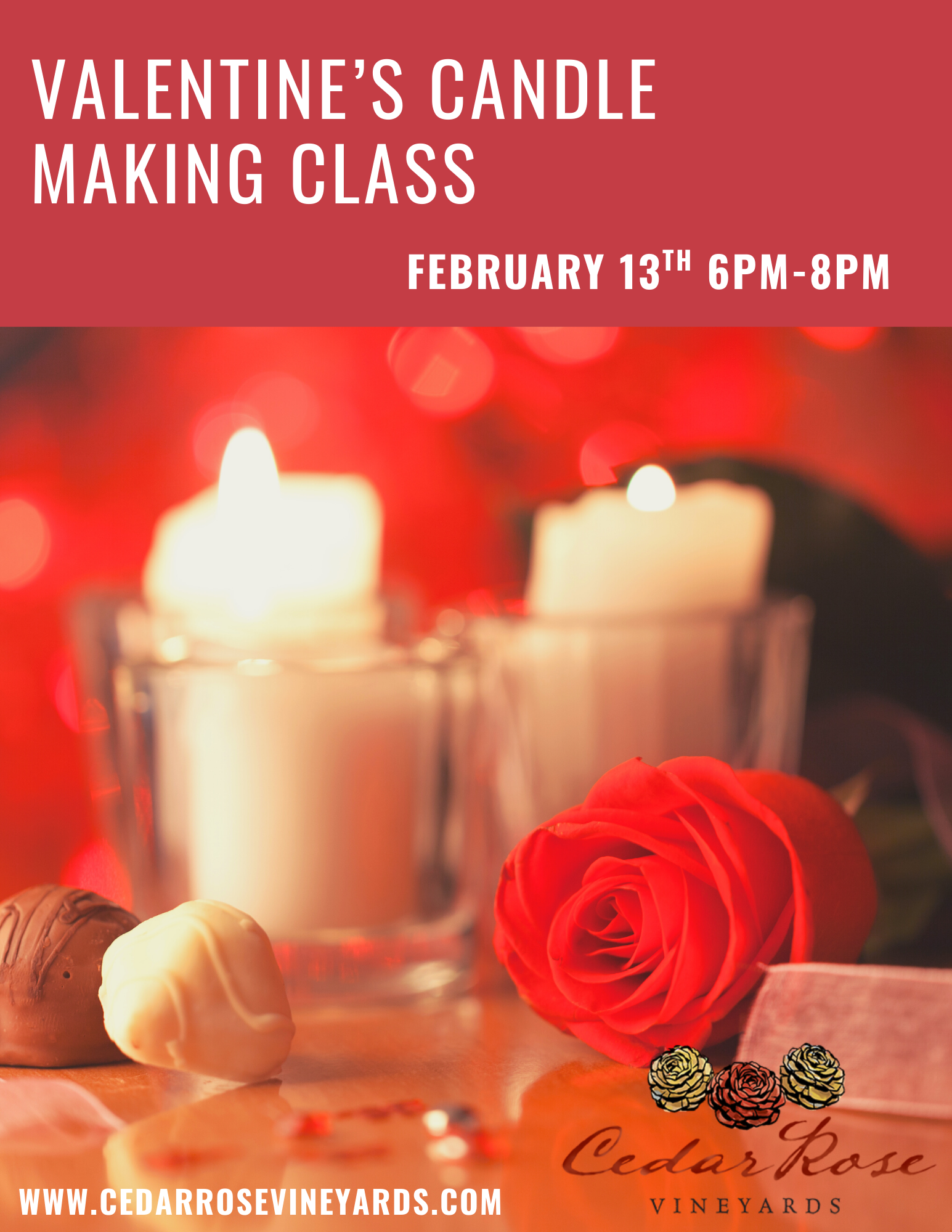 Valentine's Candle Making Class