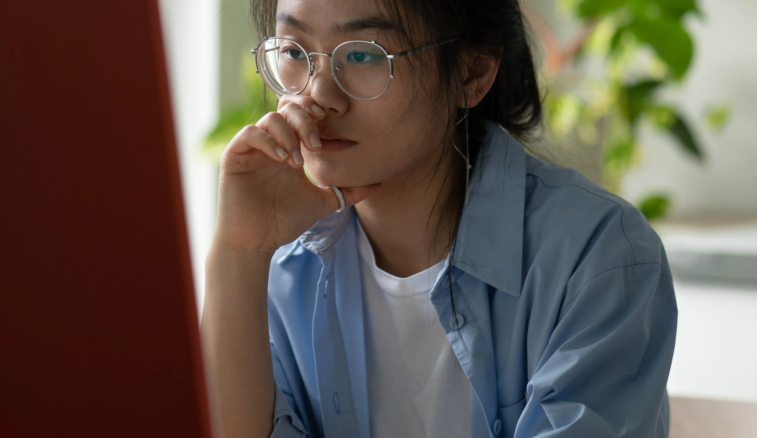 a student learns she's been waitlisted