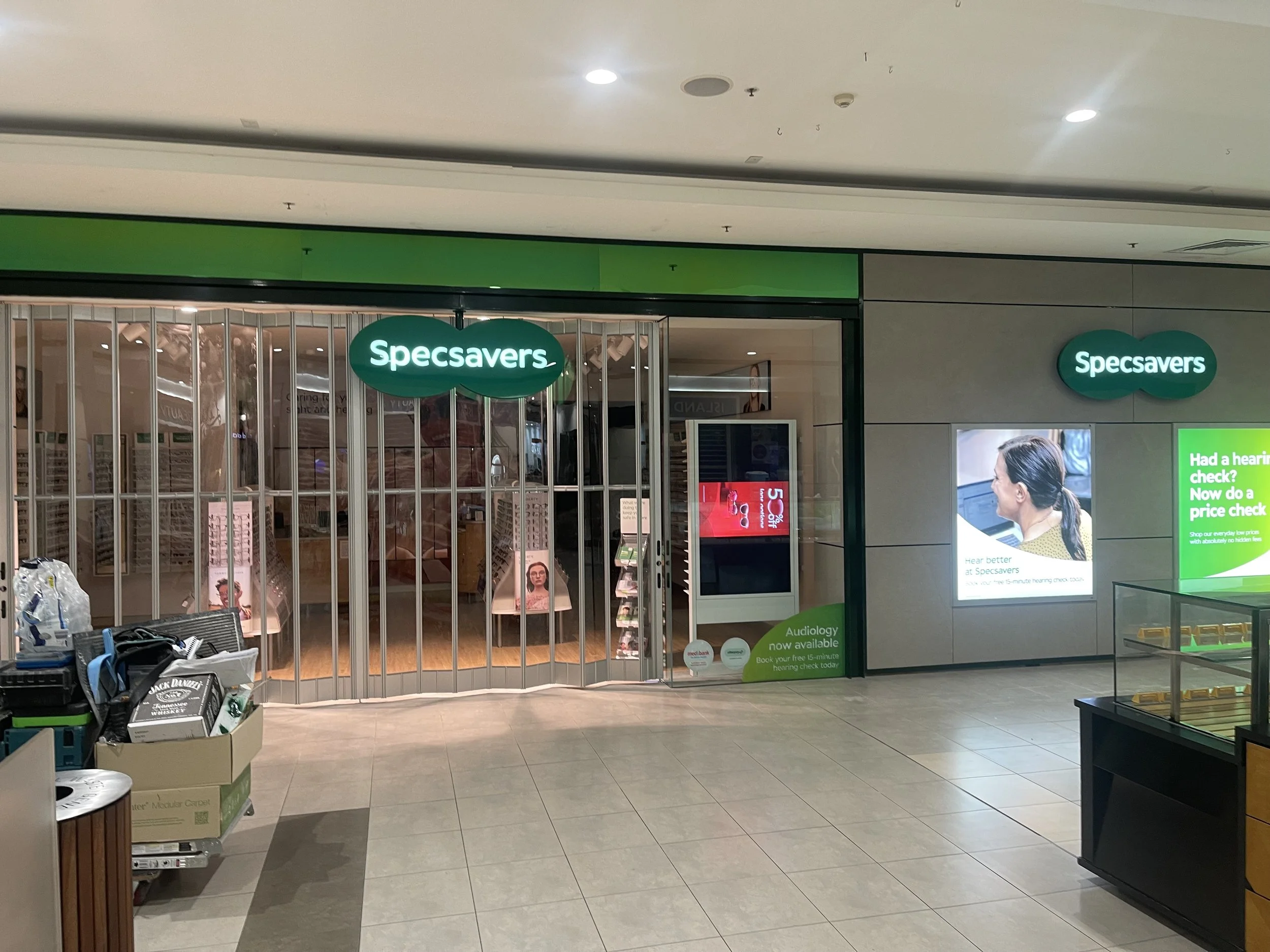 Specsavers Fitout
Baulkham Hills NSW
(One68 Projects) 
