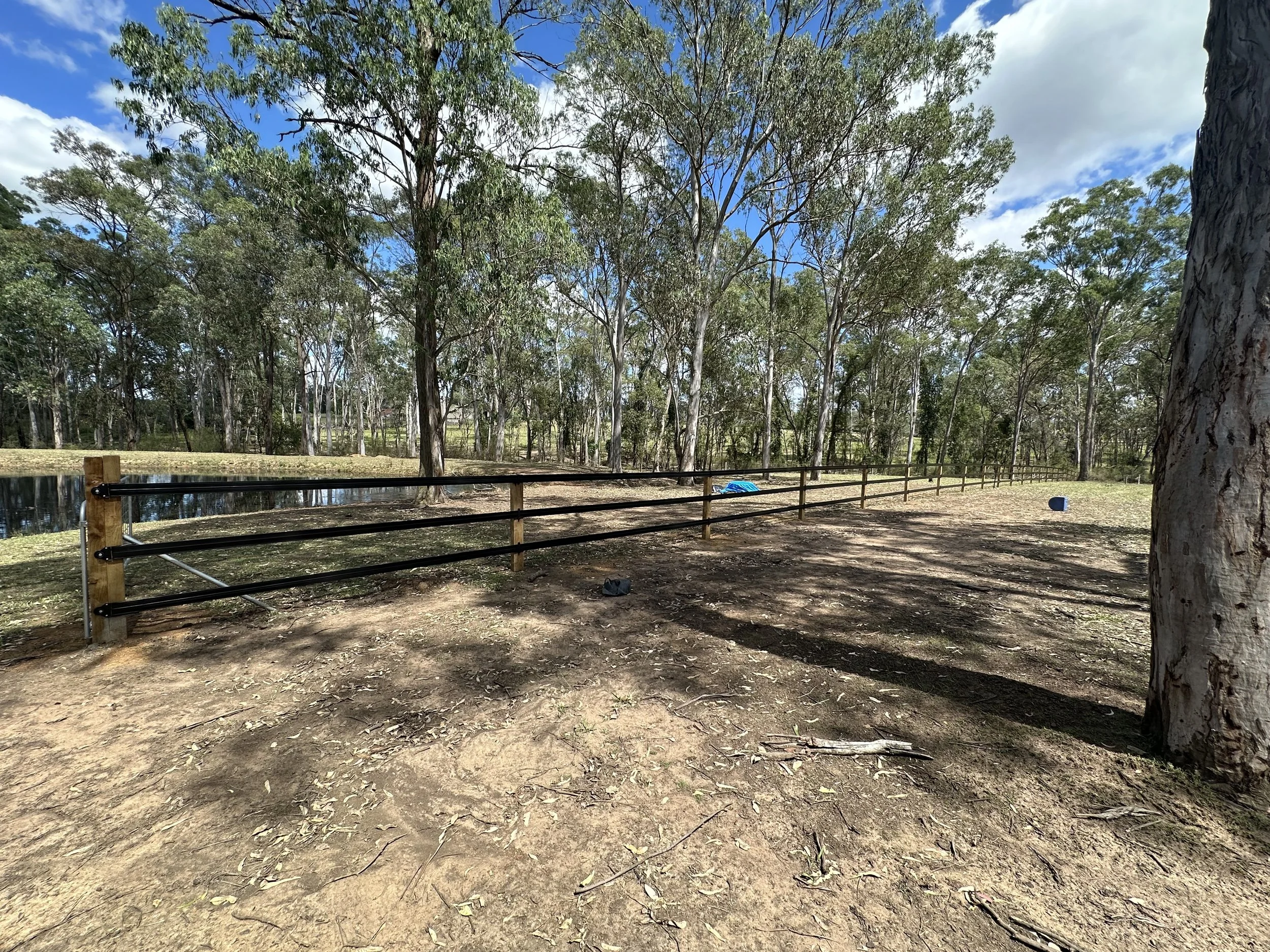 Bounce back equestrian fencing
Wilberforce NSW 
In partnership with Sanna Rural Contracting

