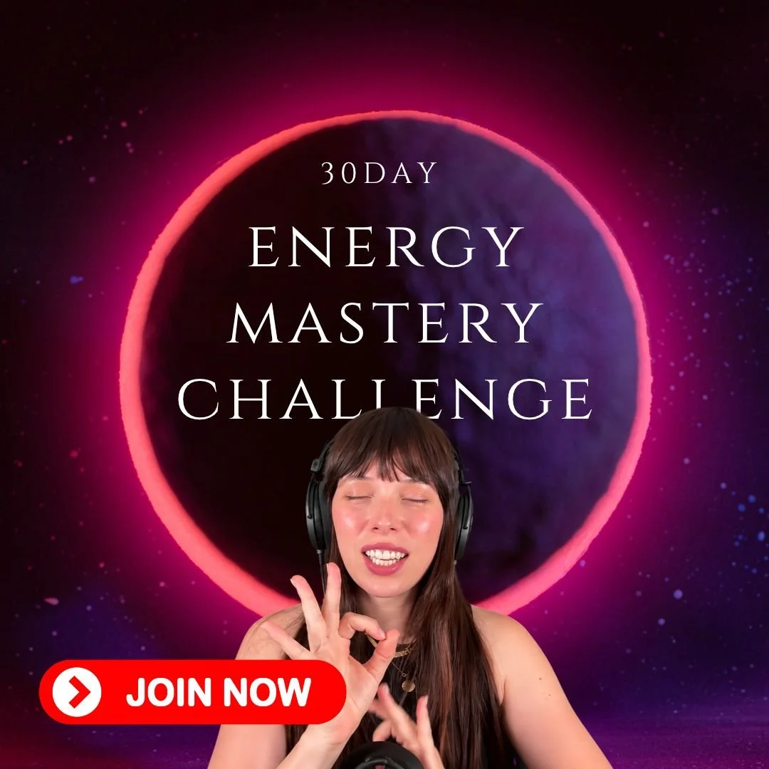 Katie introducing the 30-Day Energy Mastery Challenge
