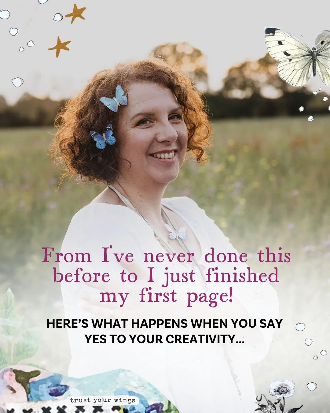 Don&rsquo;t just take my word for it &darr;
My art journaling classes aren&rsquo;t just about learning techniques; they&rsquo;re about discovering your own creative voice and style.

The Layers of September Art Journaling Sale ends tomorrow, Septembe