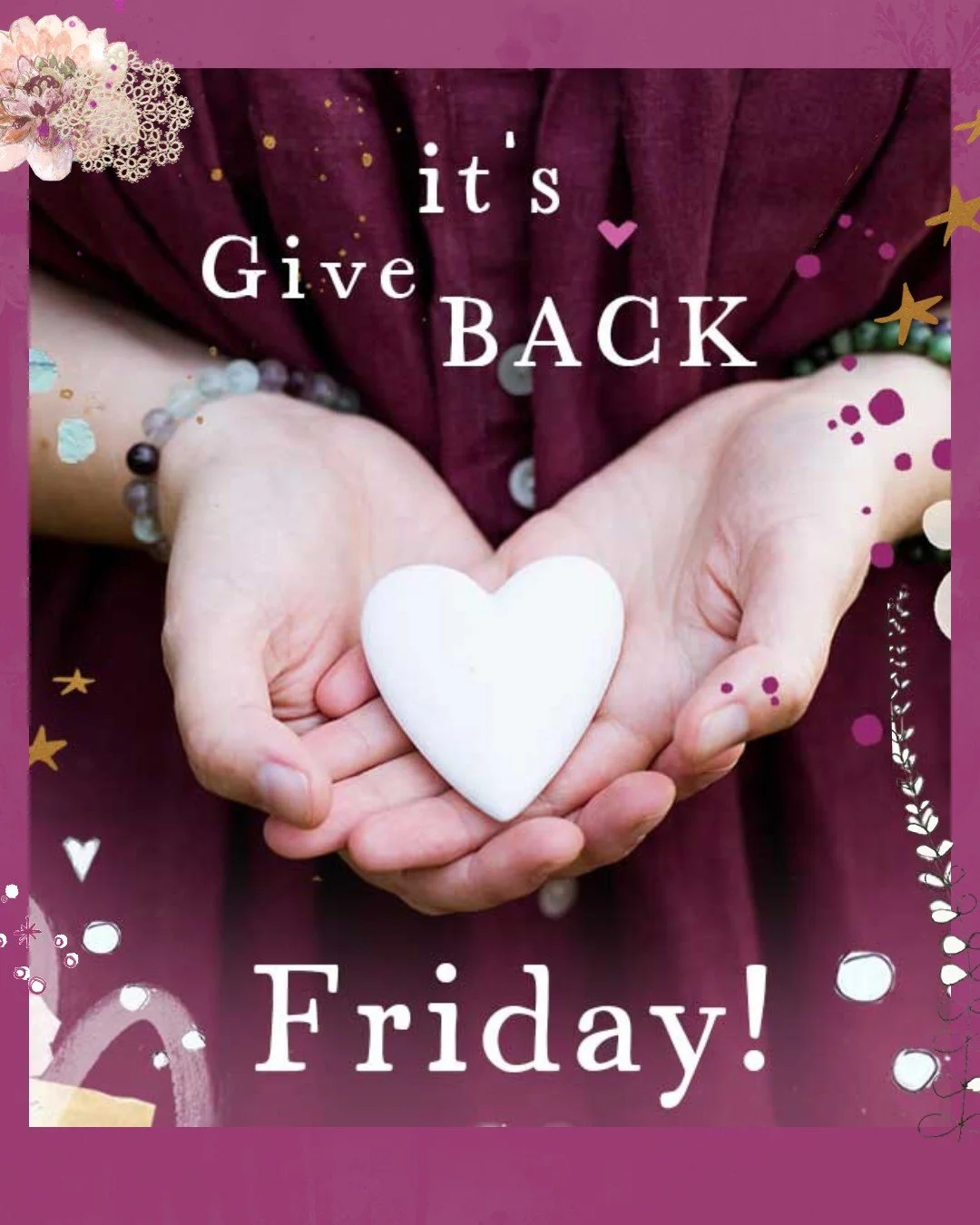 🌟 FINAL CALL! 🌟Today's the last day to join and watch this year's Give Back Friday lesson, Serendipity Stories. It's the perfect way to make your Sunday more creative!

If you haven't already, sign up for this FREE art journaling class via the link