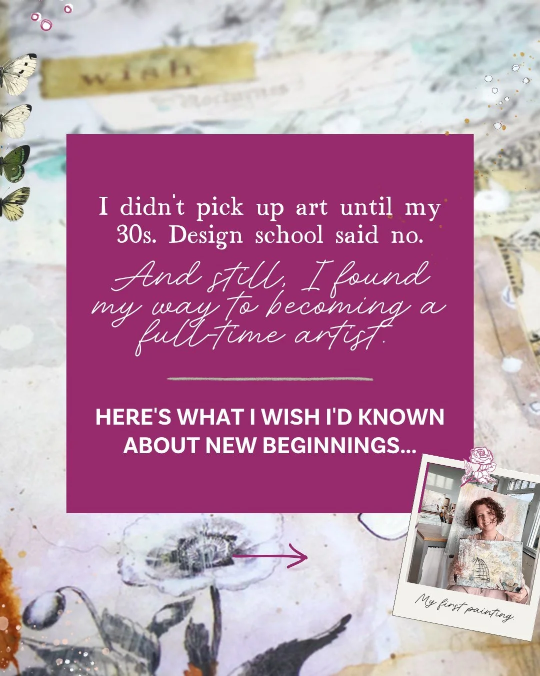 One thing I know for sure, it's never too late for new beginnings. ❤️

This class is a sacred space to release the old, invite the new, and welcome the new year with gratitude and intention.

🌟 The class has instant, lifetime access, so you can star