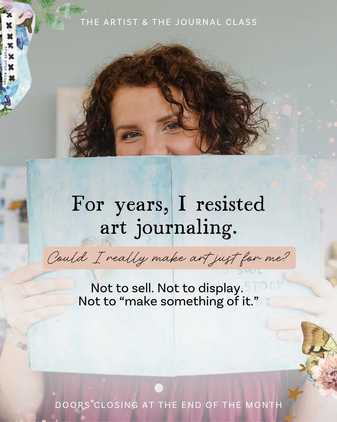 📣CLASS CLOSING AT THE END OF THE MONTH. Join me inside The Artist &amp; the Journal, my most-loved class for beginners and returning creatives alike, before doors close at the end of the month!

In case you're not on my email list and missed the new