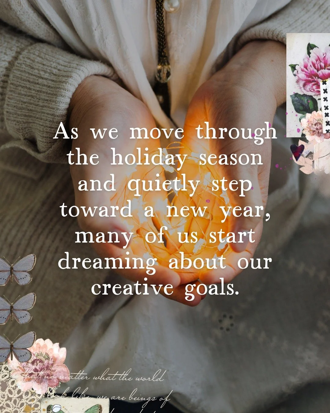 Soulful Abstracts is all about helping you uncover your personal style and the visual language that already lives inside you. We explore colors, textures, symbols, composition, and more to create gorgeous layered art!

Inside the class, we move gentl