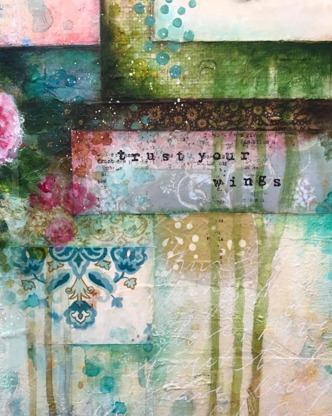 🦋 Let your art take flight in 2026! Mixed media painting is a creative process that encourages you to freely play with many different techniques like collage, paint, ink, pens, crayons and so much more, resulting in art that&rsquo;s full of soul!

?