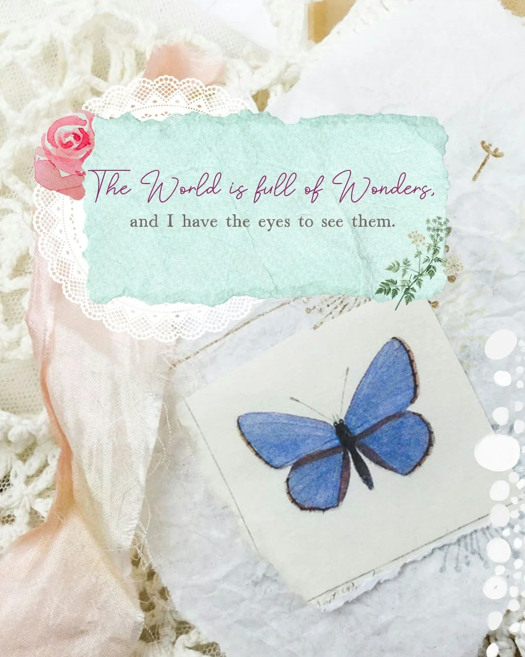 ✨ A little affirmation for your artist soul this week...

&ldquo;The world is full of wonders, and I have the eyes to see them.&rdquo;

Isn't it amazing how much beauty we can discover when we start looking at the world through our artist eyes?

The 