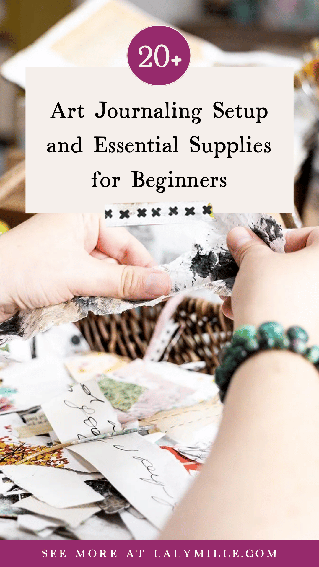 20+ Art Journaling Setup and Essential Supplies for Beginners