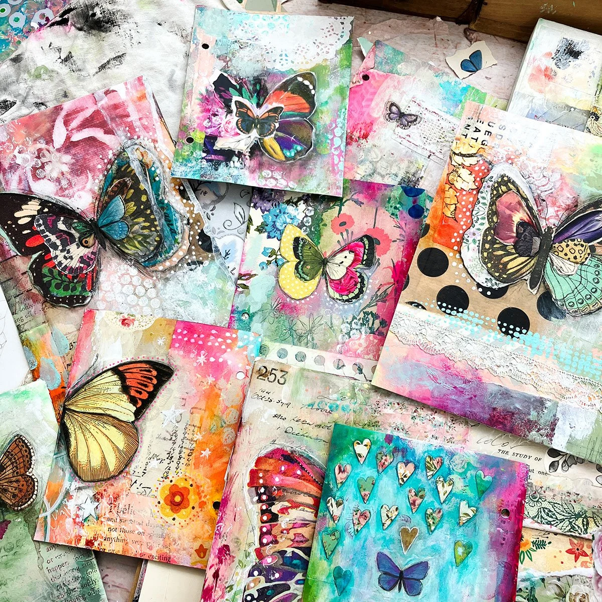 Butterflies & a creative block