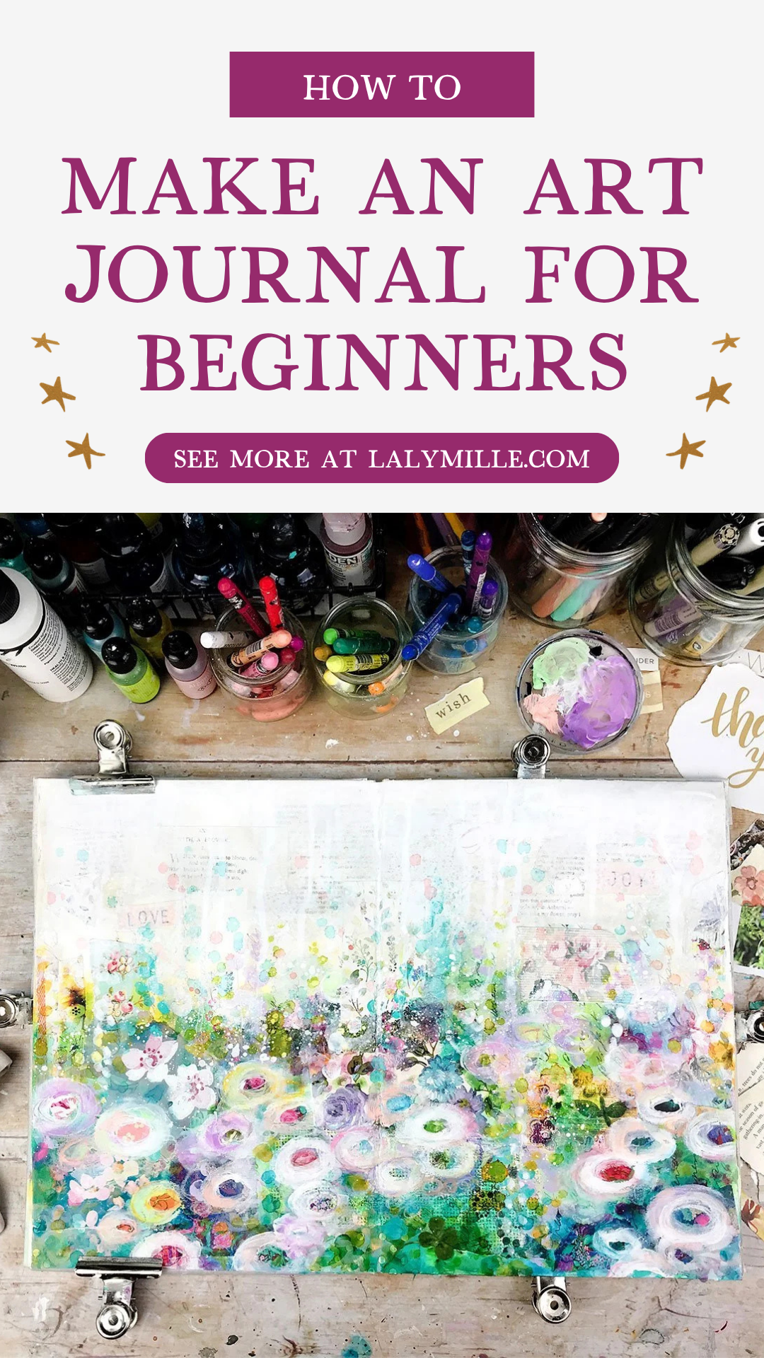 How to make an art journal for beginners