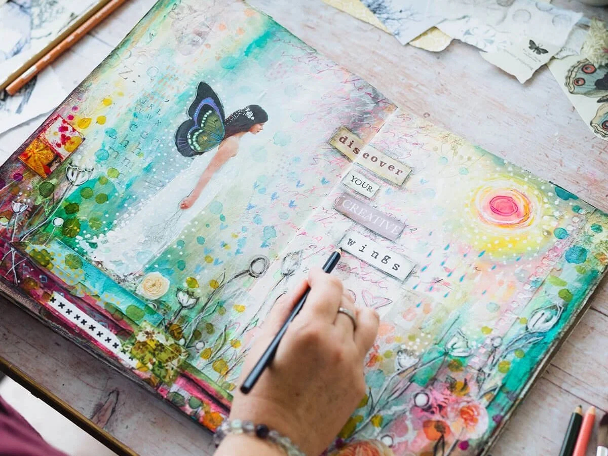 How to make an art journal