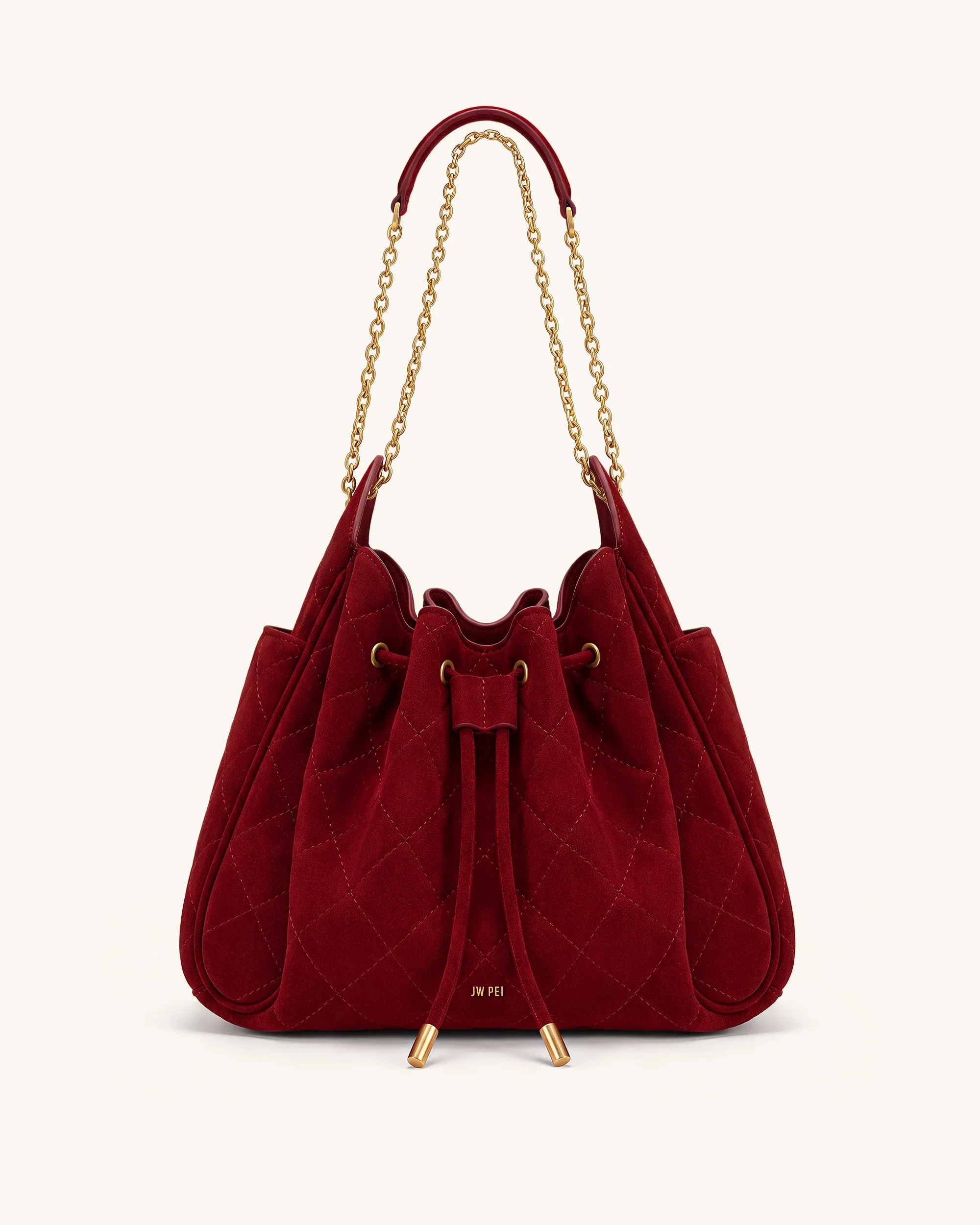 JW Pei Rowan in Dark Red Suede