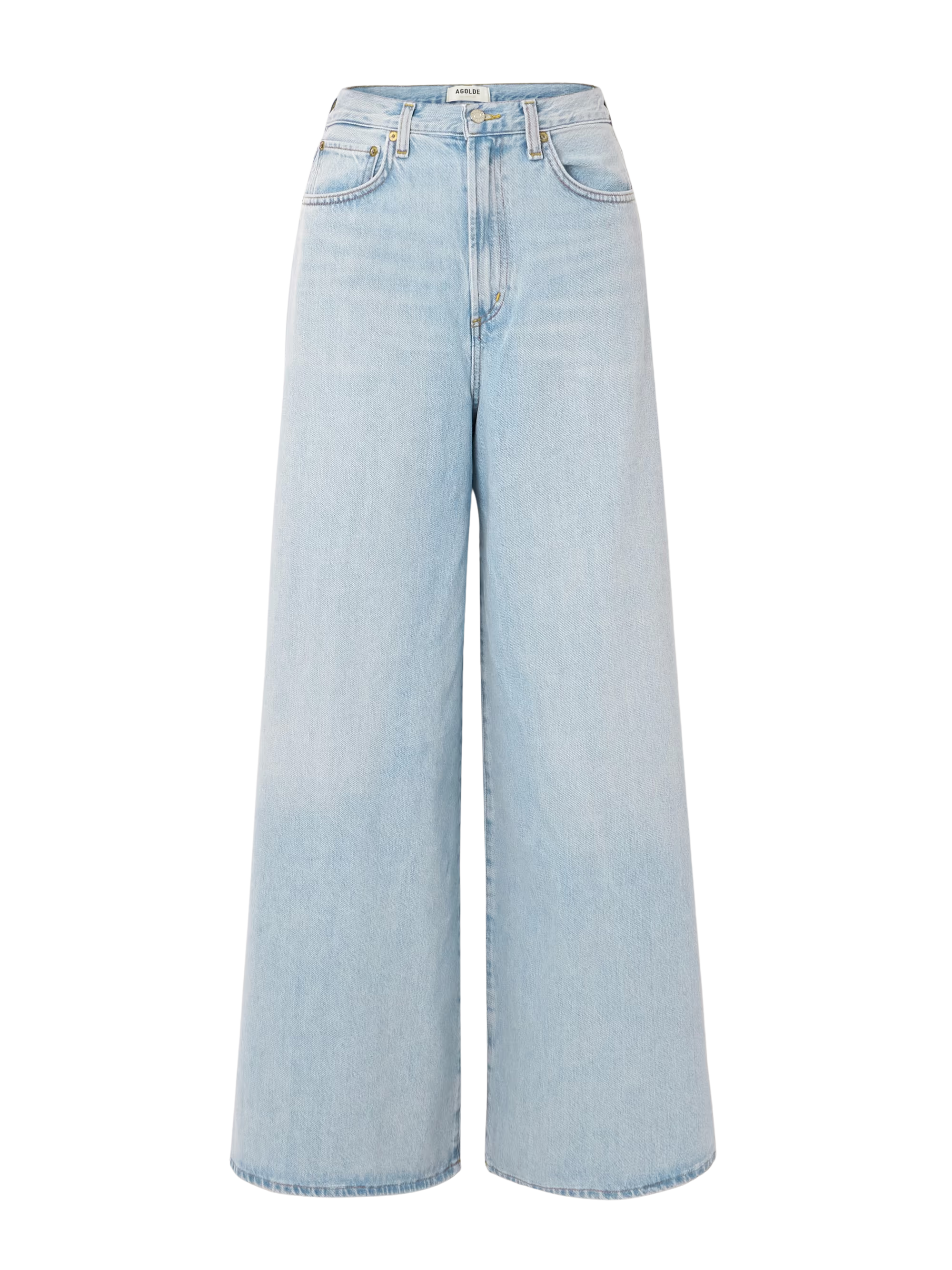 AGOLDE Nolan High-Rise Wide-Leg Jeans